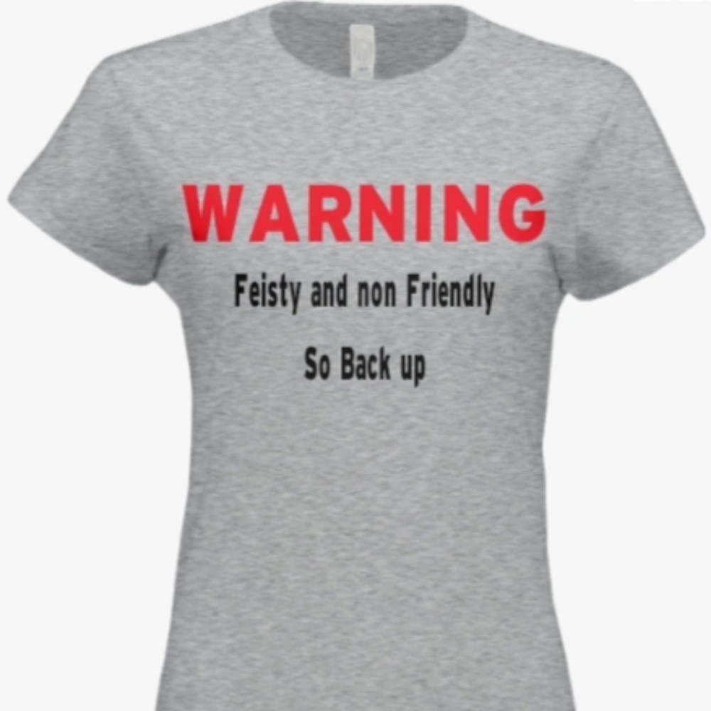 WARNING tshirt